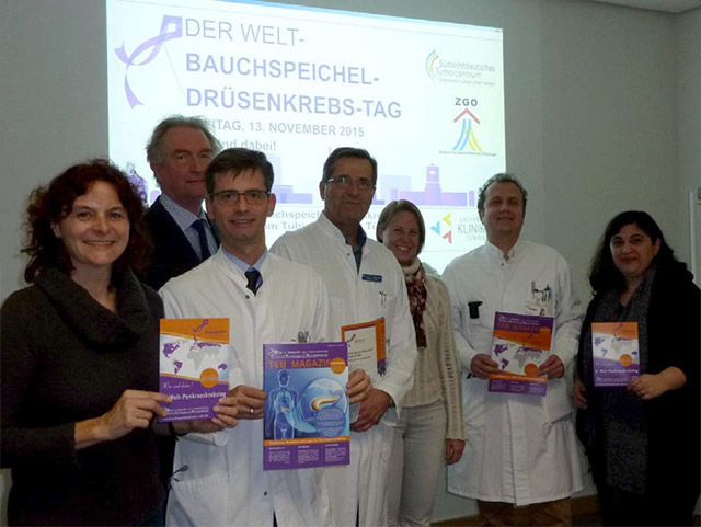 Auch der Geschäftsführende Vorstand des CCC Tübingen unterstützt den Welt-Pankreaskrebstag.